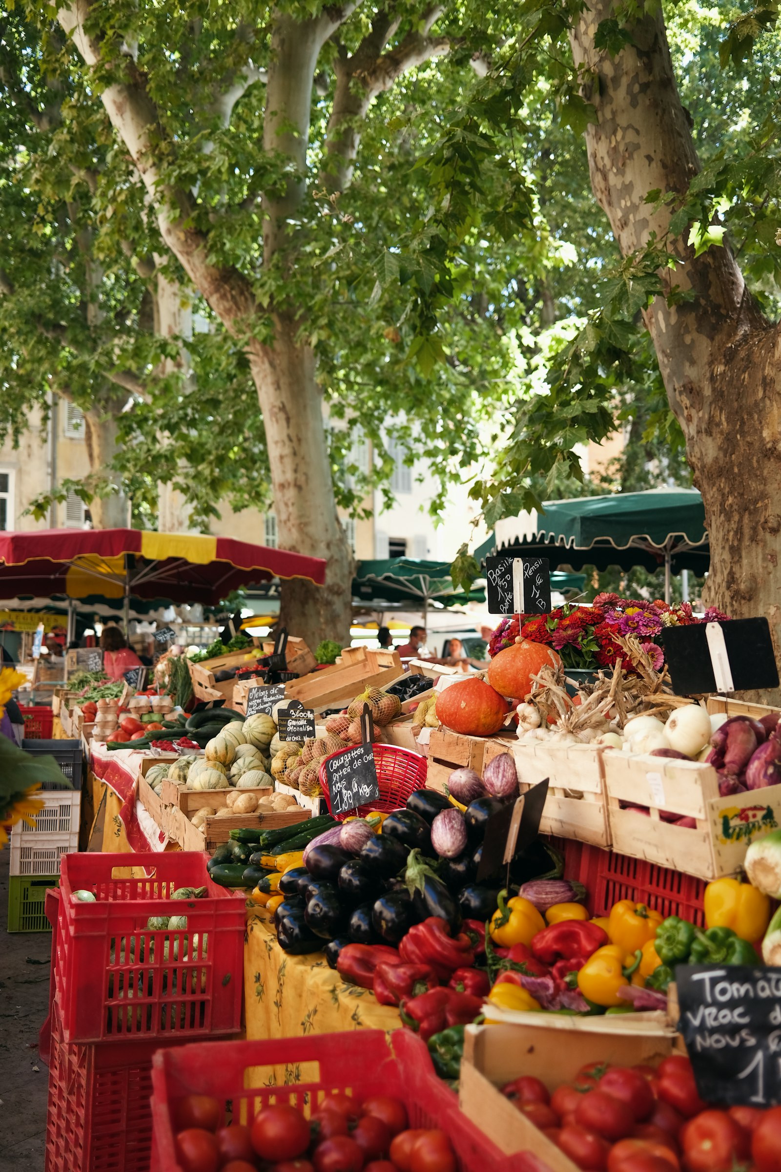 A Provencal street market